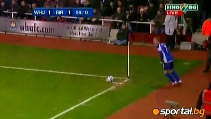 Уест Хем - Бирмингам 2:1 11.01.2011 