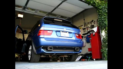 Bmw X5 4.8is X-pipe