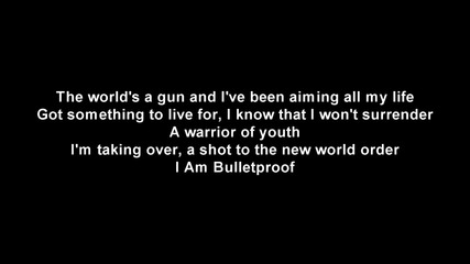 Black Veil Brides I am bulletproof