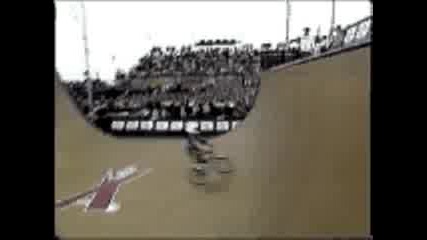 Bmx Rider Pulls Off A 900