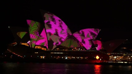 Страхотно светлинно шоу на операта в Сидни!