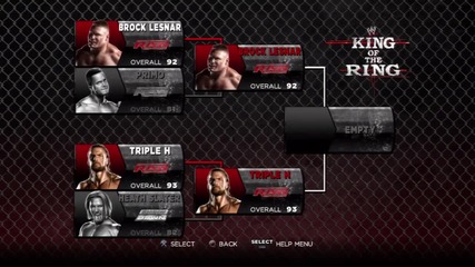 W W E '13 - King of the Ring Match - Gameplay