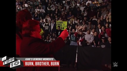 Wwe Топ 10 - Най-бруталните моменти на Кейн!