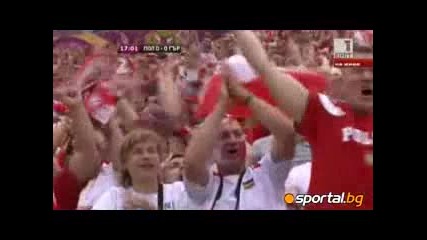 8.6.2012 Полша-гърция 1-1 Евро 2012 група "а"