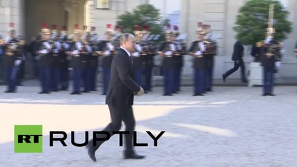 France: Putin arrives for Normandy Quartet talks on Ukraine crisis