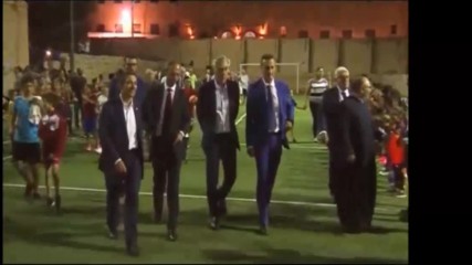 Анчелоти тренира деца в Йерусалим: Добре съм