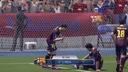 Fifa 14 Барселона и Тотнам Хотспър