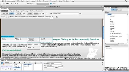 Adding a menu bar 