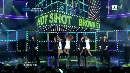 Brown Eyed Girls - Hot Shot ~ M!countdown (29.09.2011)
