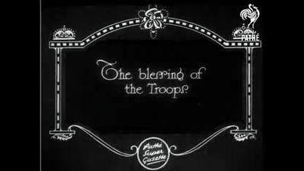 Цар Борис 3 приемащ военен парад - 1929