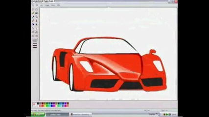 Как да нарисуваме Ferrari Enzo
