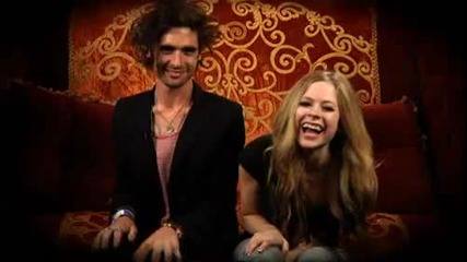 Avril Lavigne & Tyson Ritter Interview about Alice in Wonderland