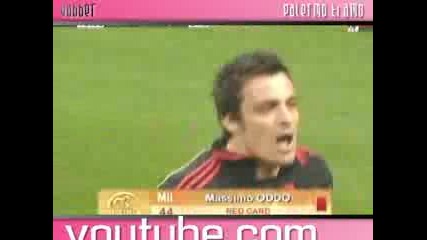 Ac Milan - Sampdoria - Oddo Червен Картон