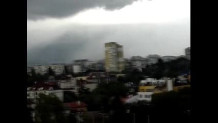 Буря над София