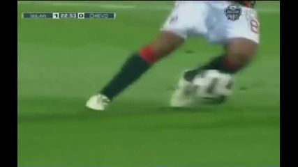 Страхотен Роналдиньо порази Киево! 1:0 техника) 