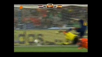 World Cup 2010 Final - Холандия 0 1 Испания след продължения! Испания е световен шампион! 