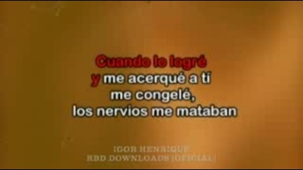Караоке - 11. Ser O Parecer (karaoke Original) - Rbd 