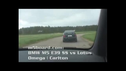 Opel Lotus Omega/carlton vs Bmw M5 E39 