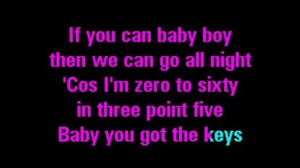 Rihanna - Shut Up & Drive (караоке)