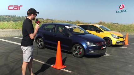 Drag Race - Renault Clio Rs vs Volkswagen Polo Gti