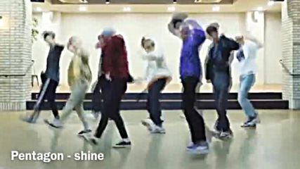 Random kpop dance challenge mirrored