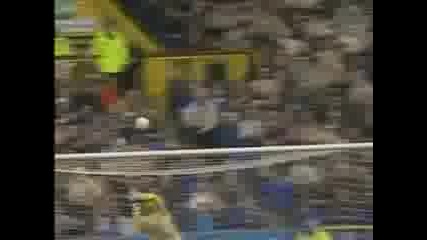 Първия гол на Уейн Рууни във Висшата лига - Срещу Арсенал