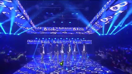 Btob - I Only Know Love @ Inkigayo (21.10.2012)