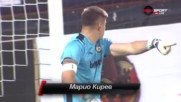 Спасяване на Марио Кирев за Славия срещу Локо ГО