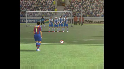 Free Kick In fifa 08