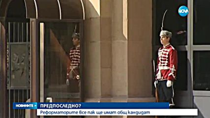 Реформаторите все пак ще имат общ кандидат за президент