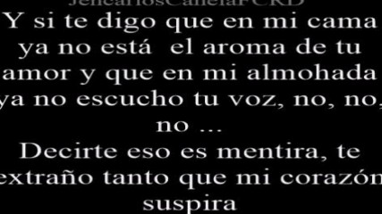 Un mi sin ti - Jencarlos Canela ( Letra Audio )