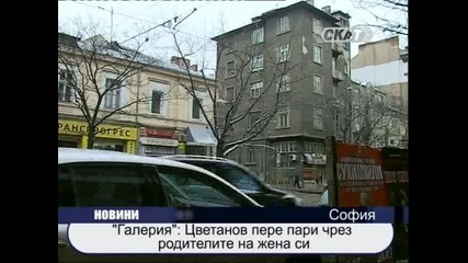 Галерия за парите на Цветанов 