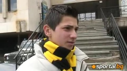 Miner fans wanted Levski for the final of the Cup