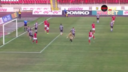 Голът на Тиаго Родригес срещу Локомотив Пд