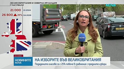 Повишена избирателна активност на българите във Великобритания
