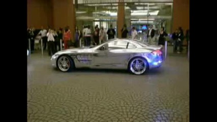 Сребърен Mclaren Mercedes Slr в Дубай