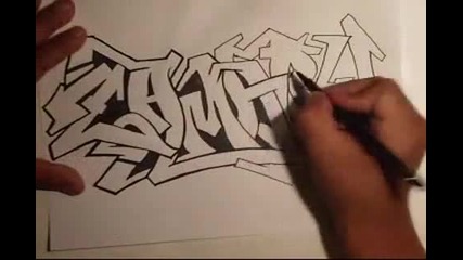 Drawing Graffiti - (requested) - (zamary) by Wizard