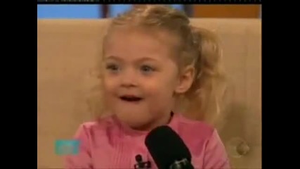 the cutest little girl singing on ellen 