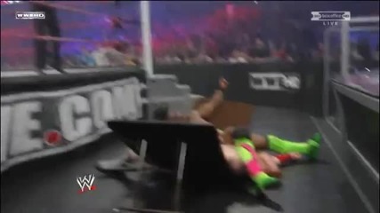 Diving Boom Drop into a table