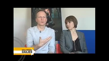 The Girl With The Dragon Tattoo with Noomi Rapace and Michael Nyqvist 