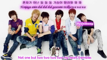 Boyfriend - Not One But Two [eng Sub + Romanization + Hangul]
