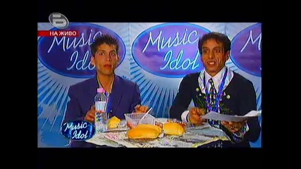Много смях с Марин и Мустафа Music Idol 3