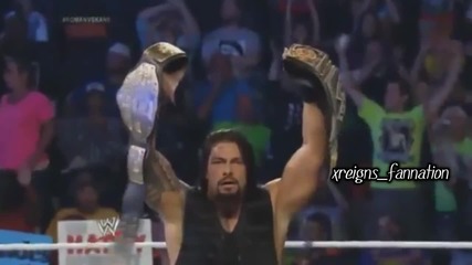 Roman Reigns vs. Kane - Highlights (720p)