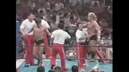 Антонио Иноки срещу Хълк Хоган | Japan Pro Wrestling - 1984| 4/4 