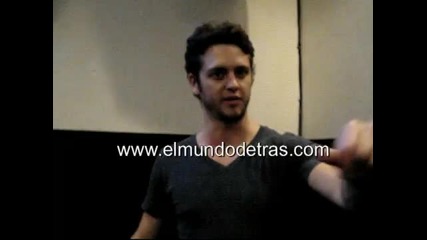 Saludo exclusivo de Christopher para El Mundodetras 