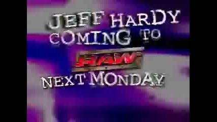 Jeff Hardy Return To Wwe Promo
