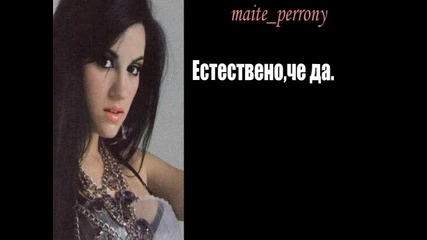 Interview with maite_perrony