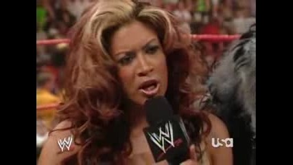 Trish, Melina, Johnny Nitro & Carlito