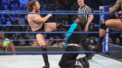 6-Man Tag Team Match to earn an opportunity at WWE Fastlane: Wal3ooha, 21 February, 2019