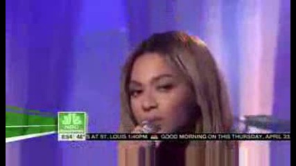 Beyonce Halo Live 04 23 09 Today Show Hq
